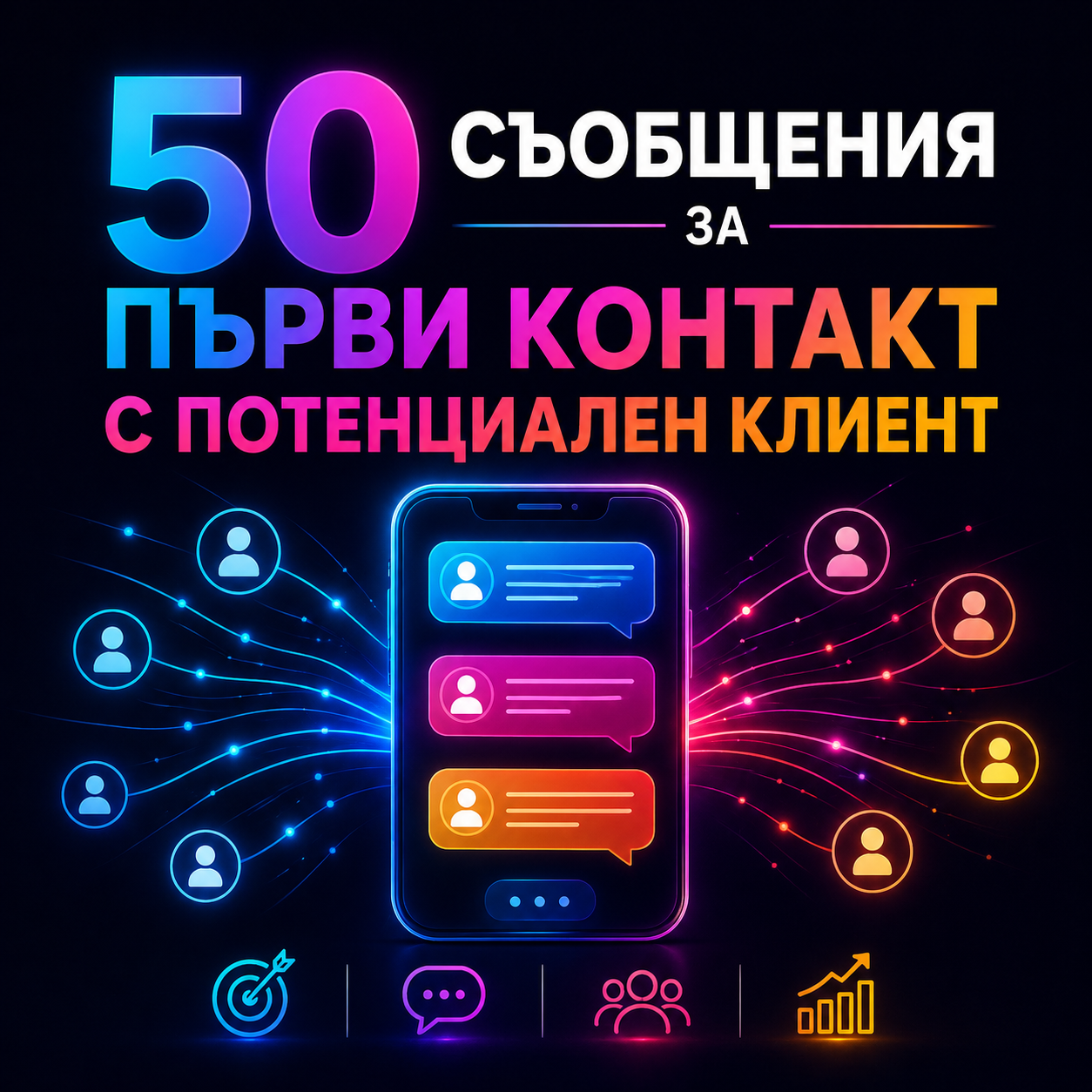 50 съобщения за първи контакт с потенциален клиент